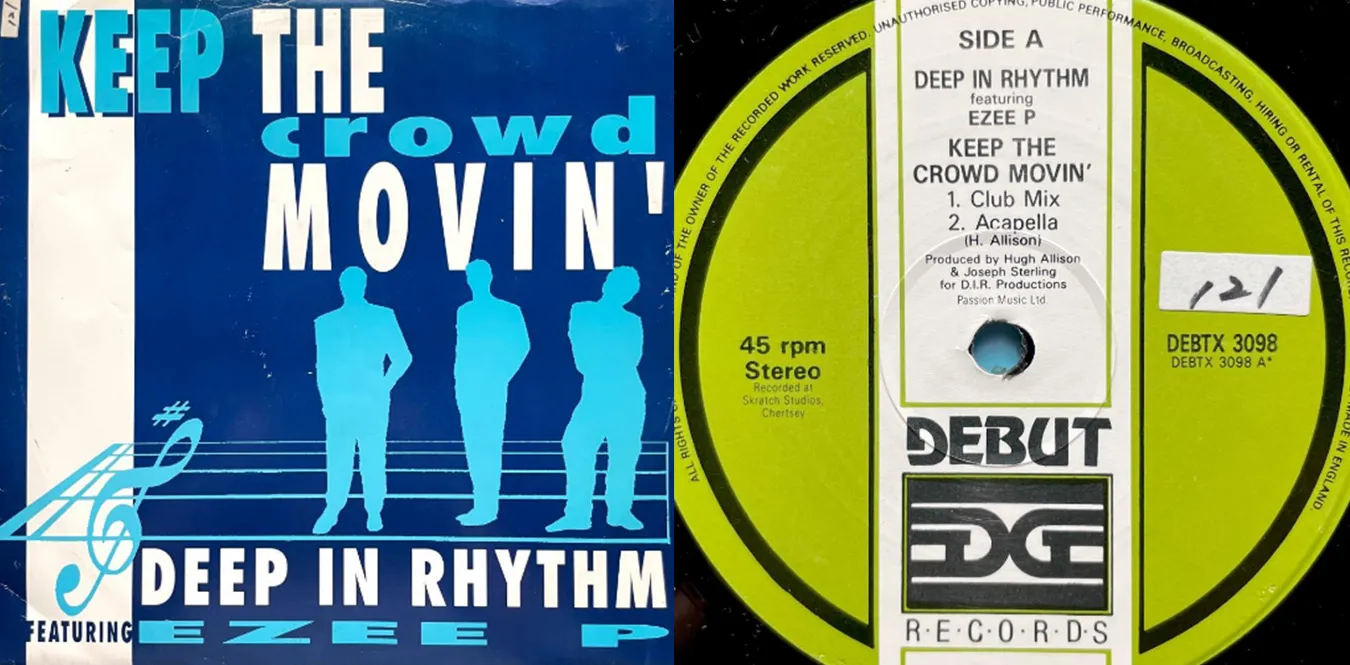 Deep In Rhythm Featuring Ezee P – Keep The Crowd Movin'